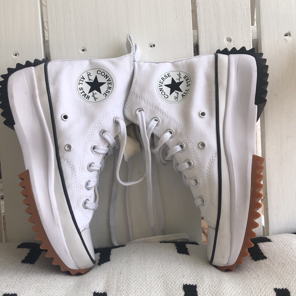 Converse Unisex Run Star Hike. White high Top